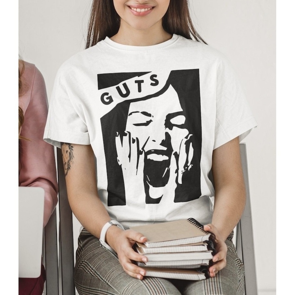 Olivia Rodrigo Guts Gift Album Tour Graphic Tee